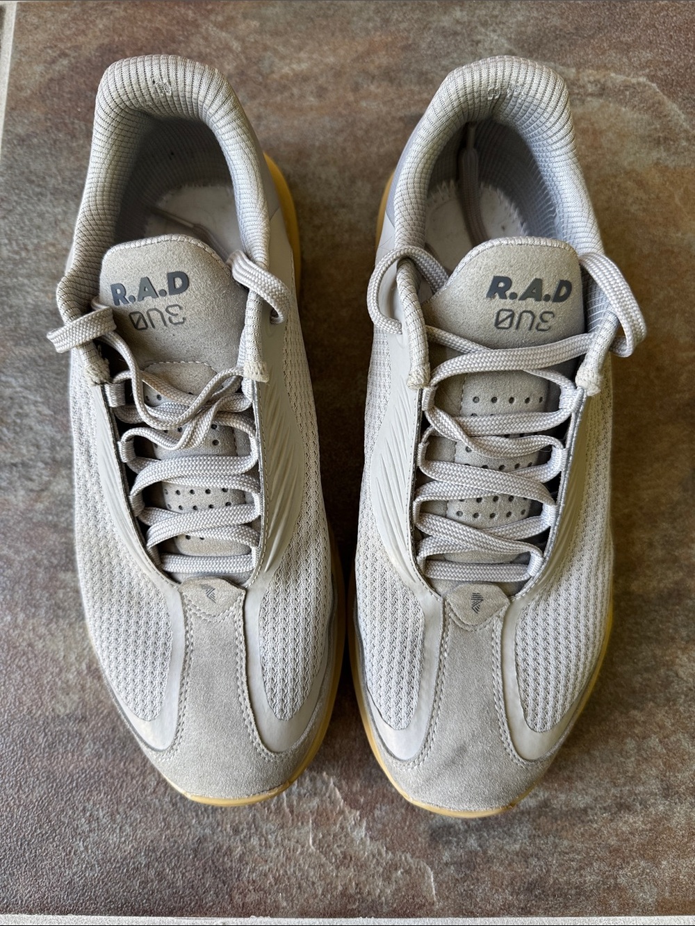 Men’s R.A.D. ONE athletic shoes. Size Men’s 9